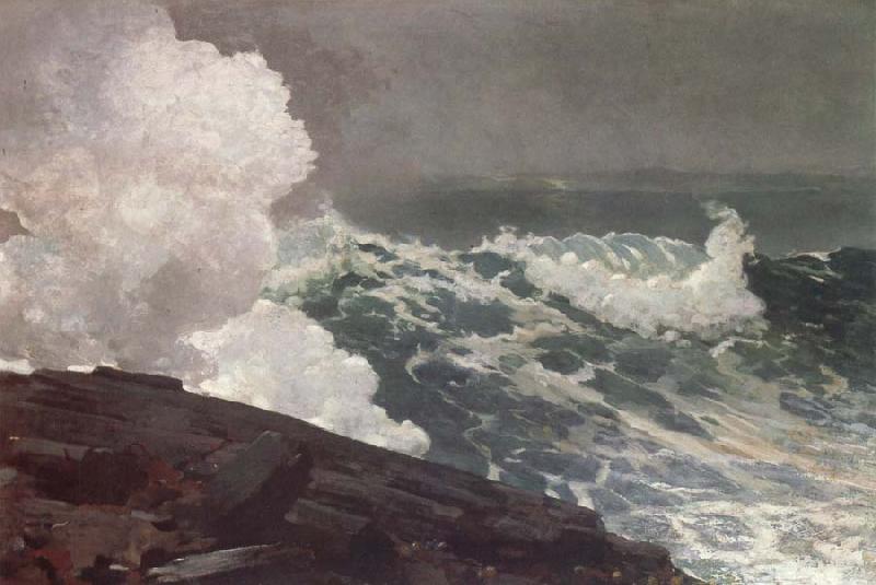 Winslow Homer Northeaster oil painting image